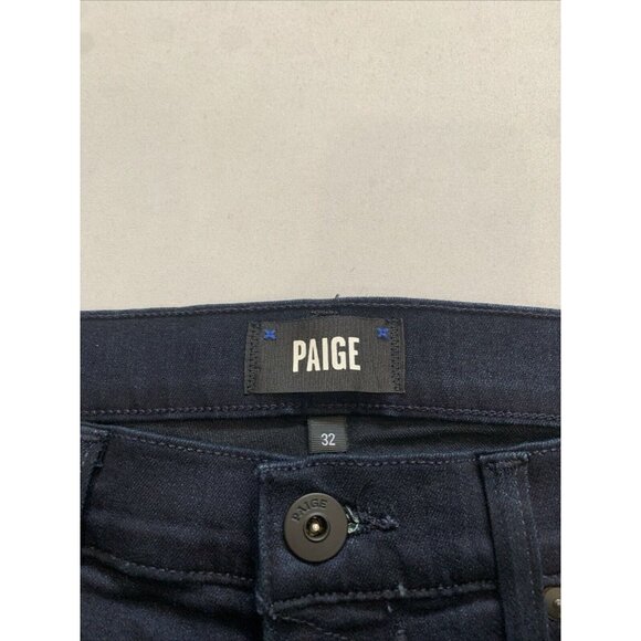 Paige Men's Blue Slim Straight Leg Jeans 32x34 NWOT - Picture 4 of 12
